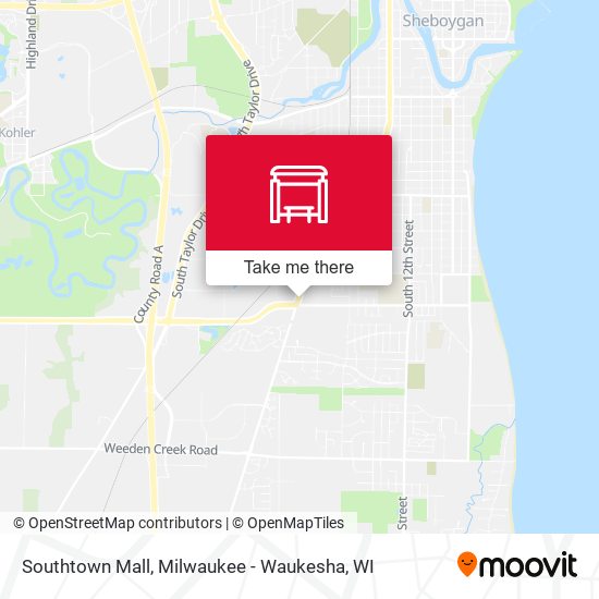 Southtown Mall map
