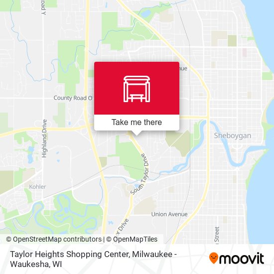 Taylor Heights Shopping Center map