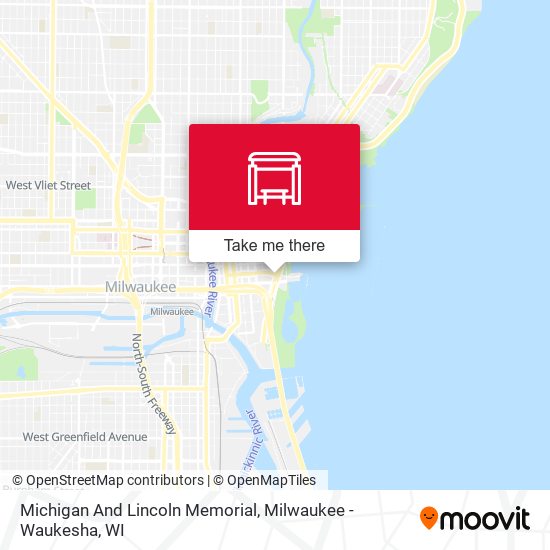 Michigan And Lincoln Memorial map