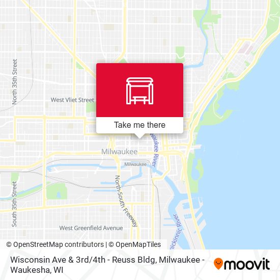 Wisconsin Ave & 3rd / 4th - Reuss Bldg map