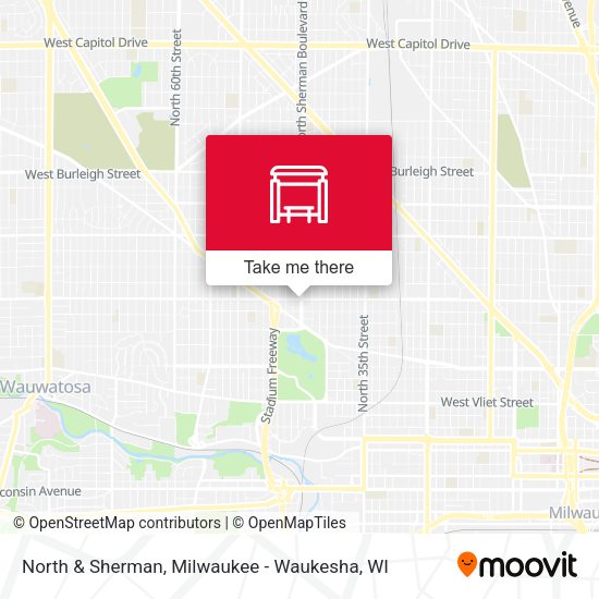 Mapa de North & Sherman