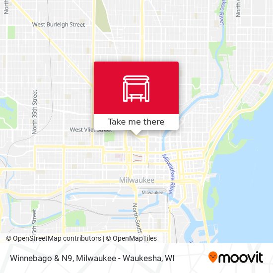 Mapa de Winnebago & N9