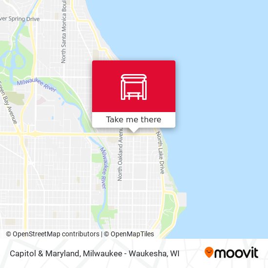 Capitol & Maryland map