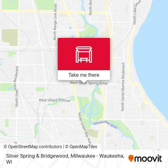 Mapa de Silver Spring & Bridgewood