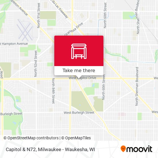 Capitol & N72 map