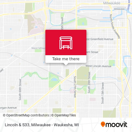 Lincoln & S33 map