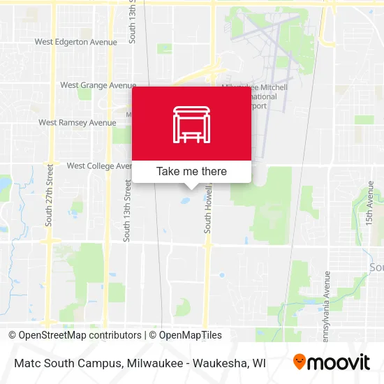 Matc South Campus map