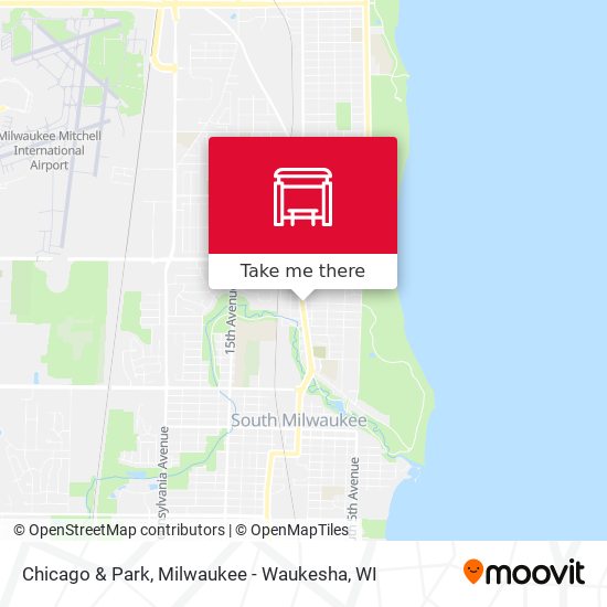 Mapa de Chicago & Park
