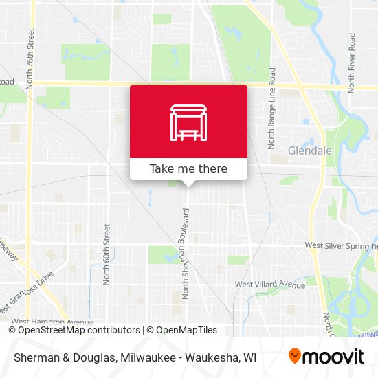 Sherman & Douglas map