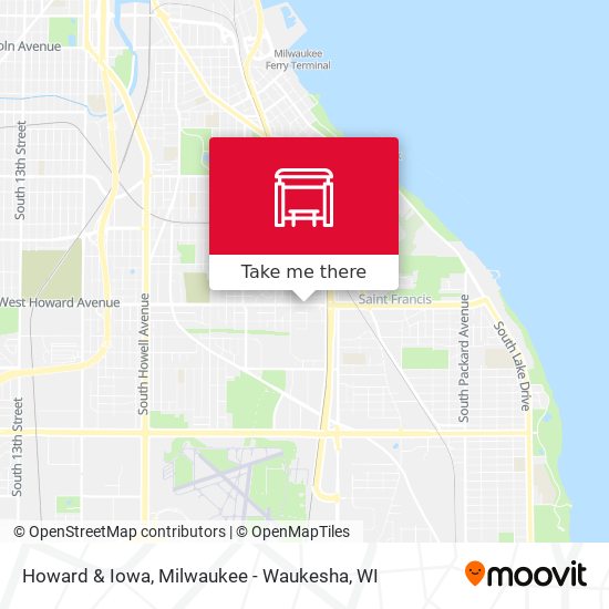 Mapa de Howard & Iowa