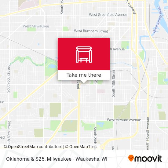 Mapa de Oklahoma & S25