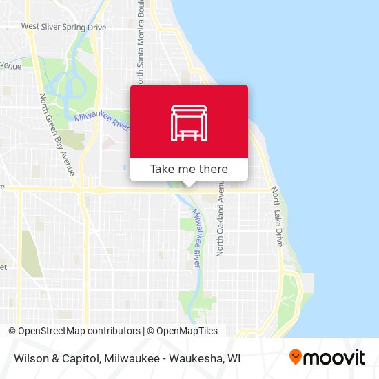 Wilson & Capitol map