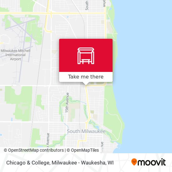 Chicago & College map