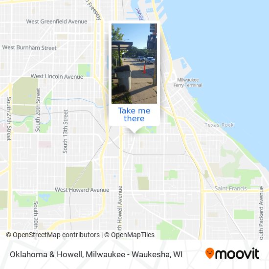 Oklahoma & Howell map