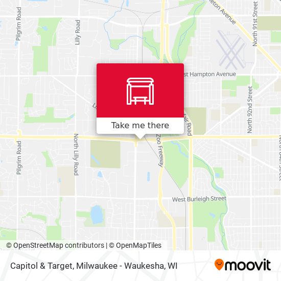 Mapa de Capitol & Target