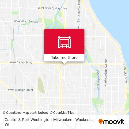 Capitol & Port Washington map