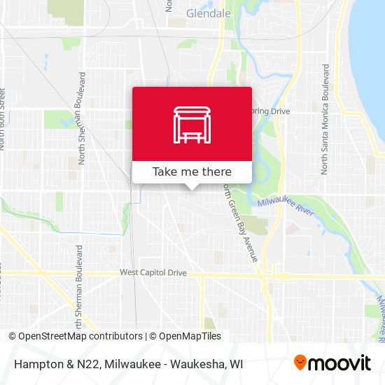 Hampton & N22 map