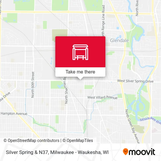 Silver Spring & N37 map