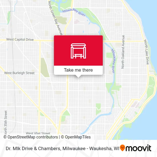 Dr. Mlk Drive & Chambers map