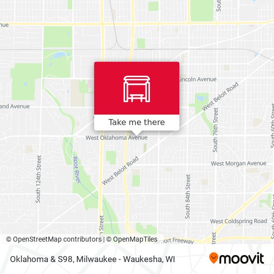 Oklahoma & S98 map