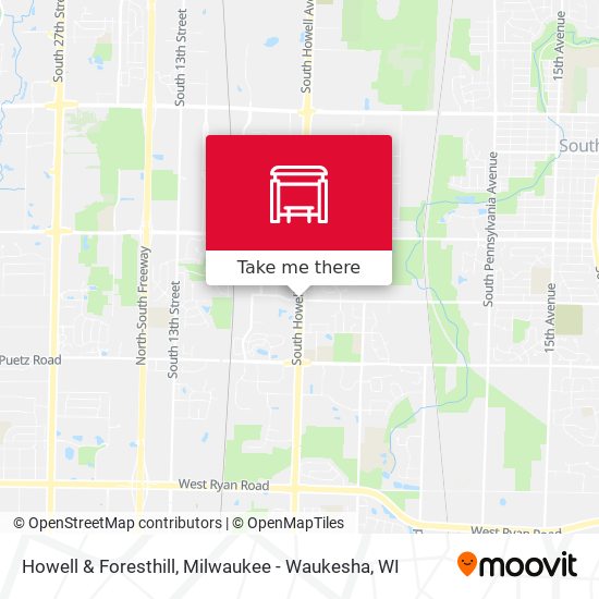 Mapa de Howell & Foresthill