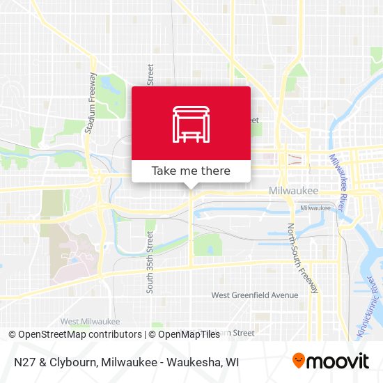 N27 & Clybourn map