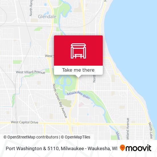 Port Washington & 5110 map