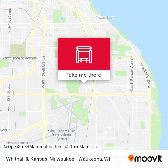 Mapa de Whitnall & Kansas