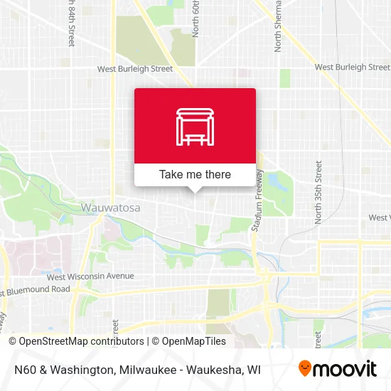 Mapa de N60 & Washington
