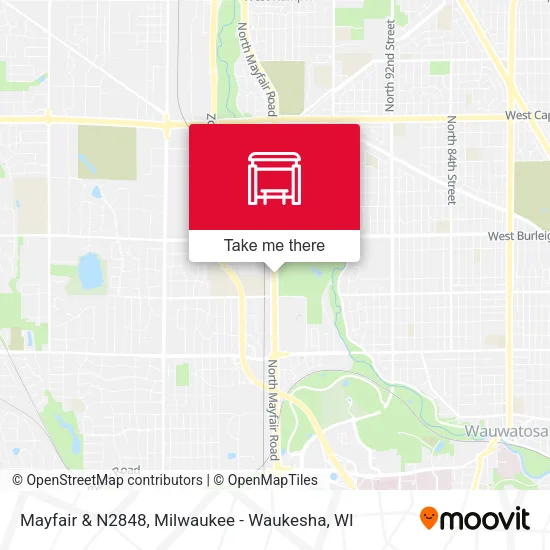 Mapa de Mayfair & N2848