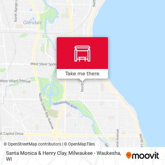 Santa Monica & Henry Clay map