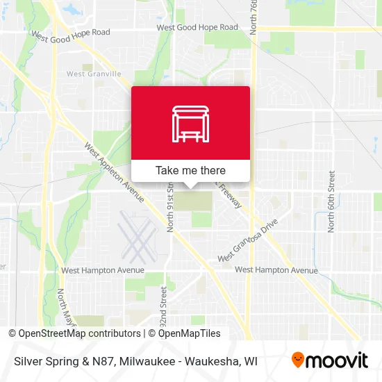 Silver Spring & N87 map
