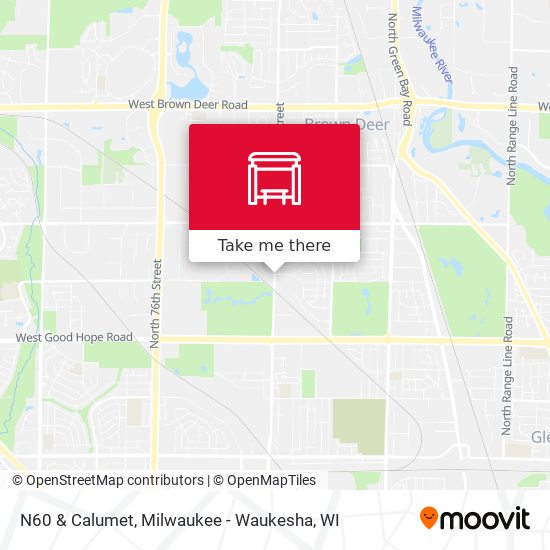 N60 & Calumet map