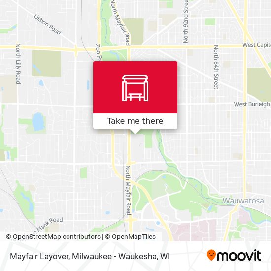 Mayfair Layover map