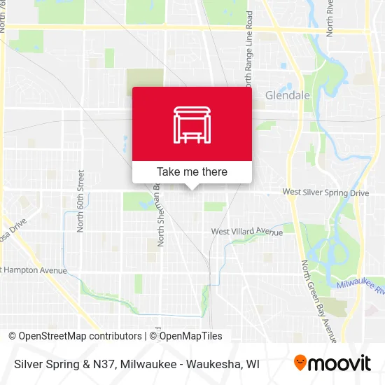 Silver Spring & N37 map