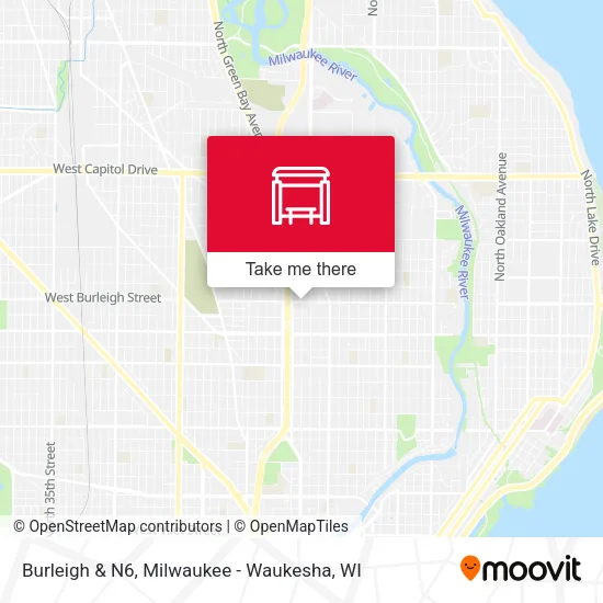 Burleigh & N6 map