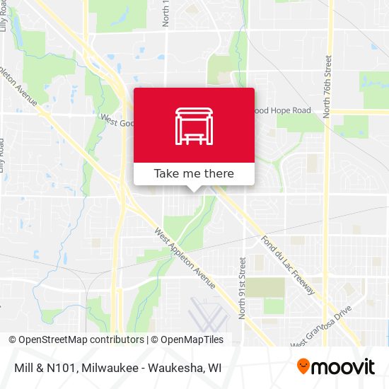 Mapa de Mill & N101