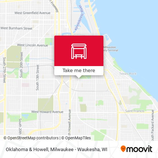 Oklahoma & Howell map