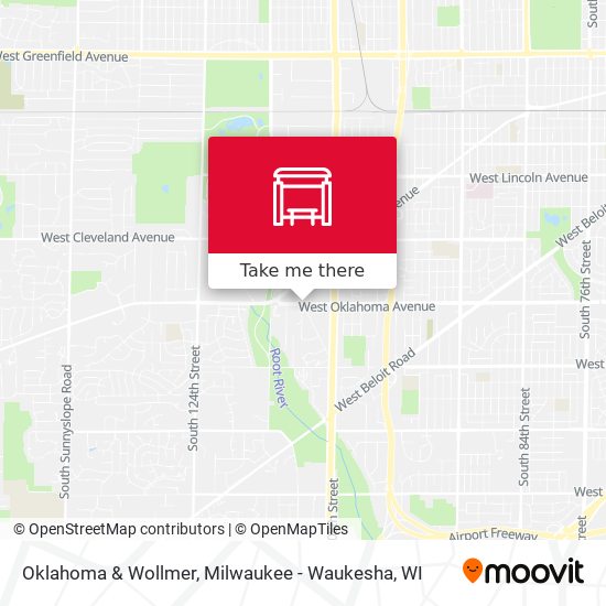 Mapa de Oklahoma & Wollmer