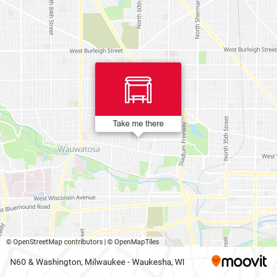 Mapa de N60 & Washington