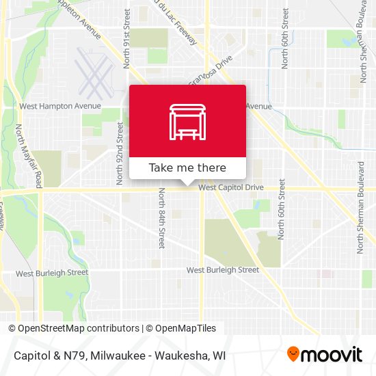 Mapa de Capitol & N79