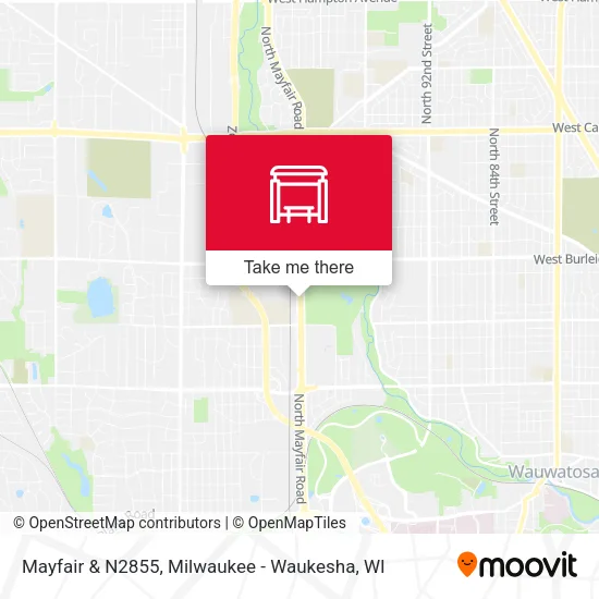 Mapa de Mayfair & N2855