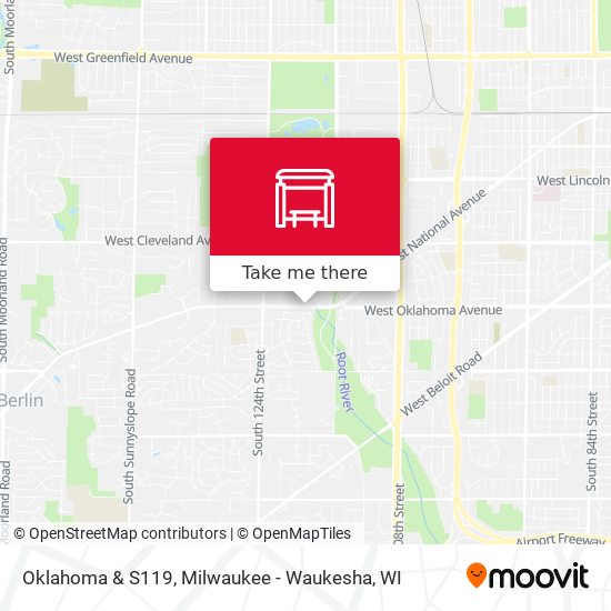 Oklahoma & S119 map