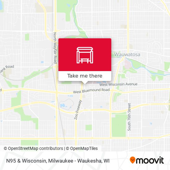 N95 & Wisconsin map