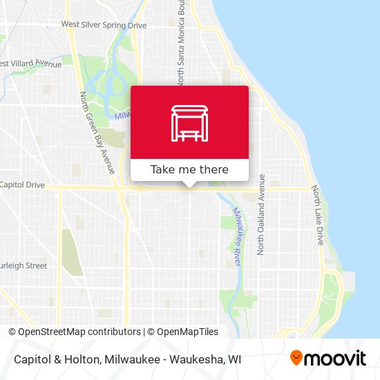 Capitol & Holton map