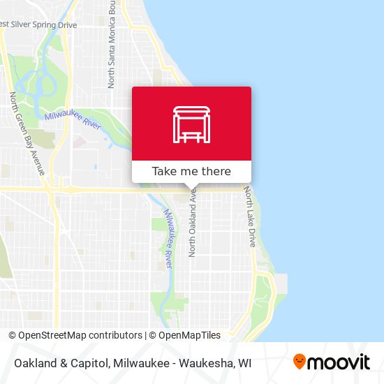 Mapa de Oakland & Capitol