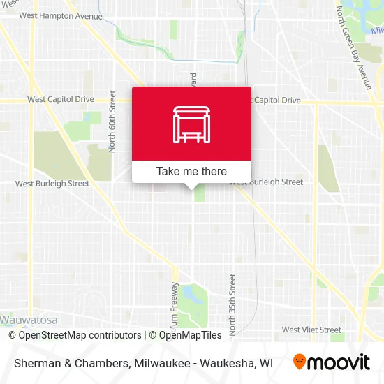 Sherman & Chambers map