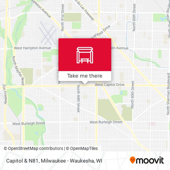 Capitol & N81 map