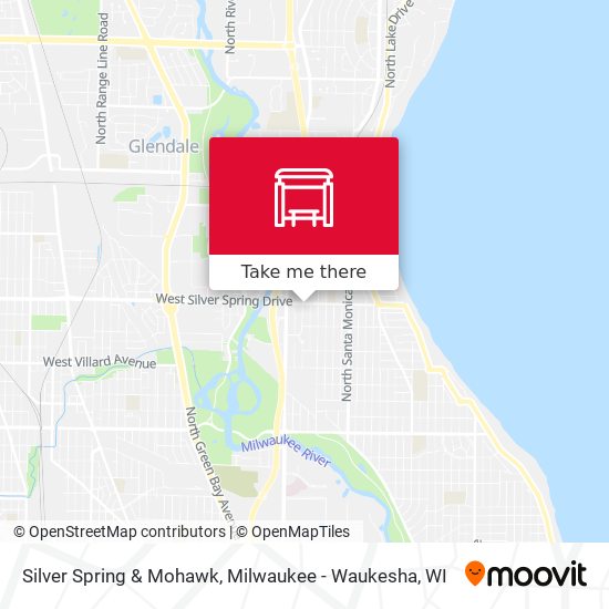 Silver Spring & Mohawk map