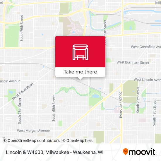 Mapa de Lincoln & W4600